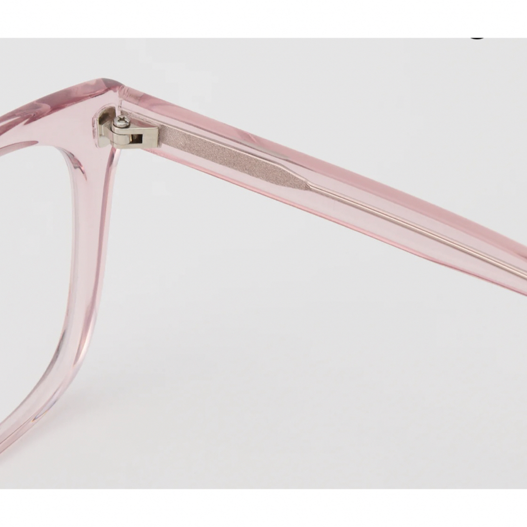 THE SHISHIKUI Square eye / CLEAR PINK THE SHISHIKUI Square eye / CLEAR PINK