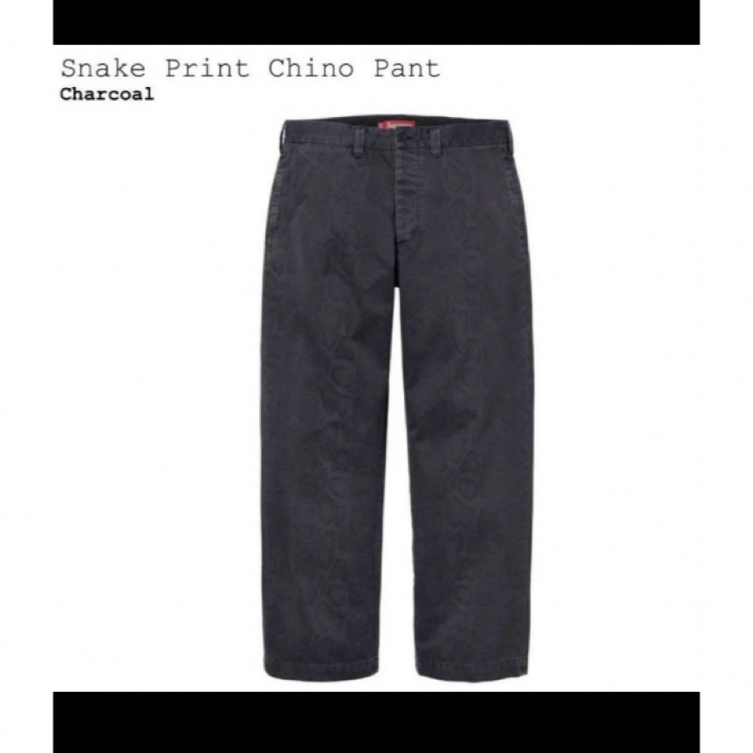 Supreme - 【32】Supreme Snake Print Chino Pantの通販 by Supreme - 【32】Supreme Snake Print Chino Pantの通販 by