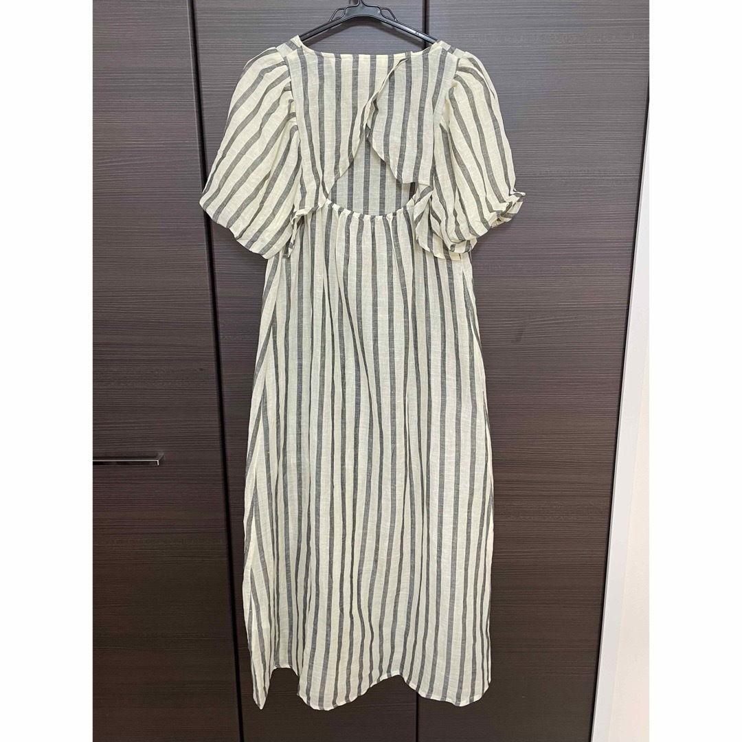FREAK'S STORE(フリークスストア)の【新品】FREAK'S STORE　ストライプ バックオープン ワンピース レディースのワンピース(ロングワンピース/マキシワンピース)の商品写真