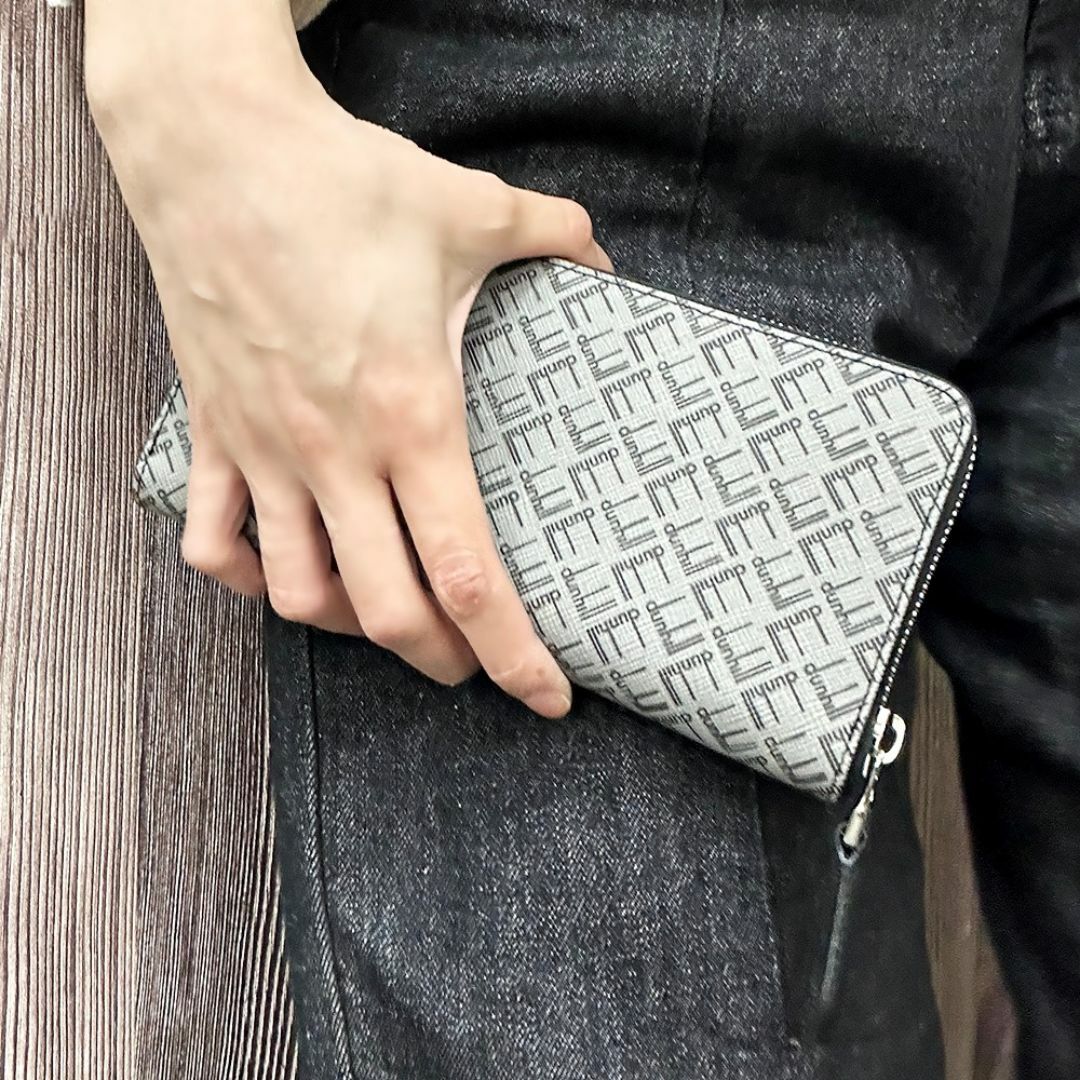 Dunhill - ☆ダンヒル シグネチャー 長財布 小銭入れ付 Dunhill - ☆ダンヒル シグネチャー 長財布 小銭入れ付
