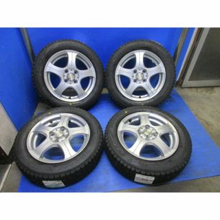 ホ）ジョーカーキング+155/65ｒ14　新品ＢＳスタッドレス　ワゴンＲ　ミラ(タイヤ・ホイールセット)