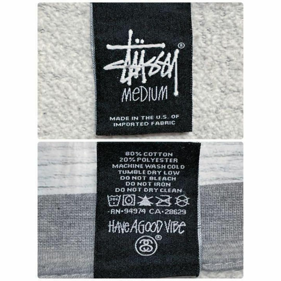 STUSSY - stussy☆ステューシー☆M☆スウェット☆8ボール STUSSY - stussy☆ステューシー☆M☆スウェット☆8ボール