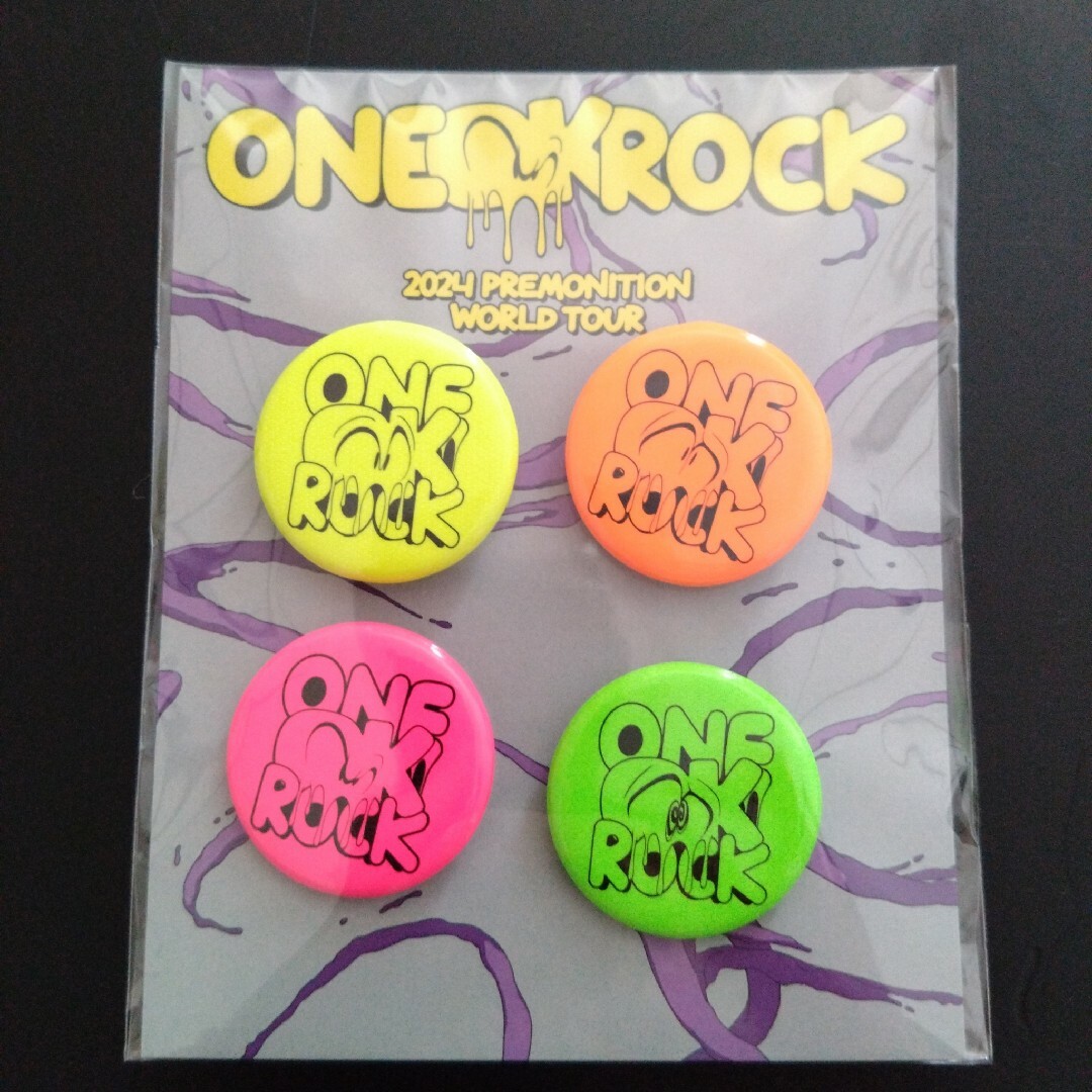 ONE OK ROCK 2024 WORLD TOUR 缶バッジ 公式グッズ | フリマアプリ ラクマ ONE OK ROCK 2024 WORLD TOUR 缶バッジ 公式グッズ | フリマアプリ ラクマ