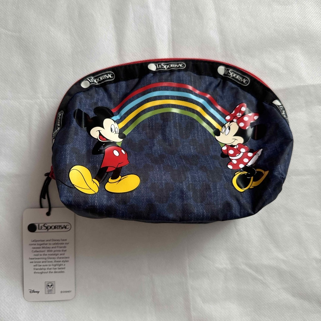 百貨店購入　レスポートサック　ディズニー　ミッキー　ポーチ　レスポ エンタメ/ホビーのおもちゃ/ぬいぐるみ(キャラクターグッズ)の商品写真
