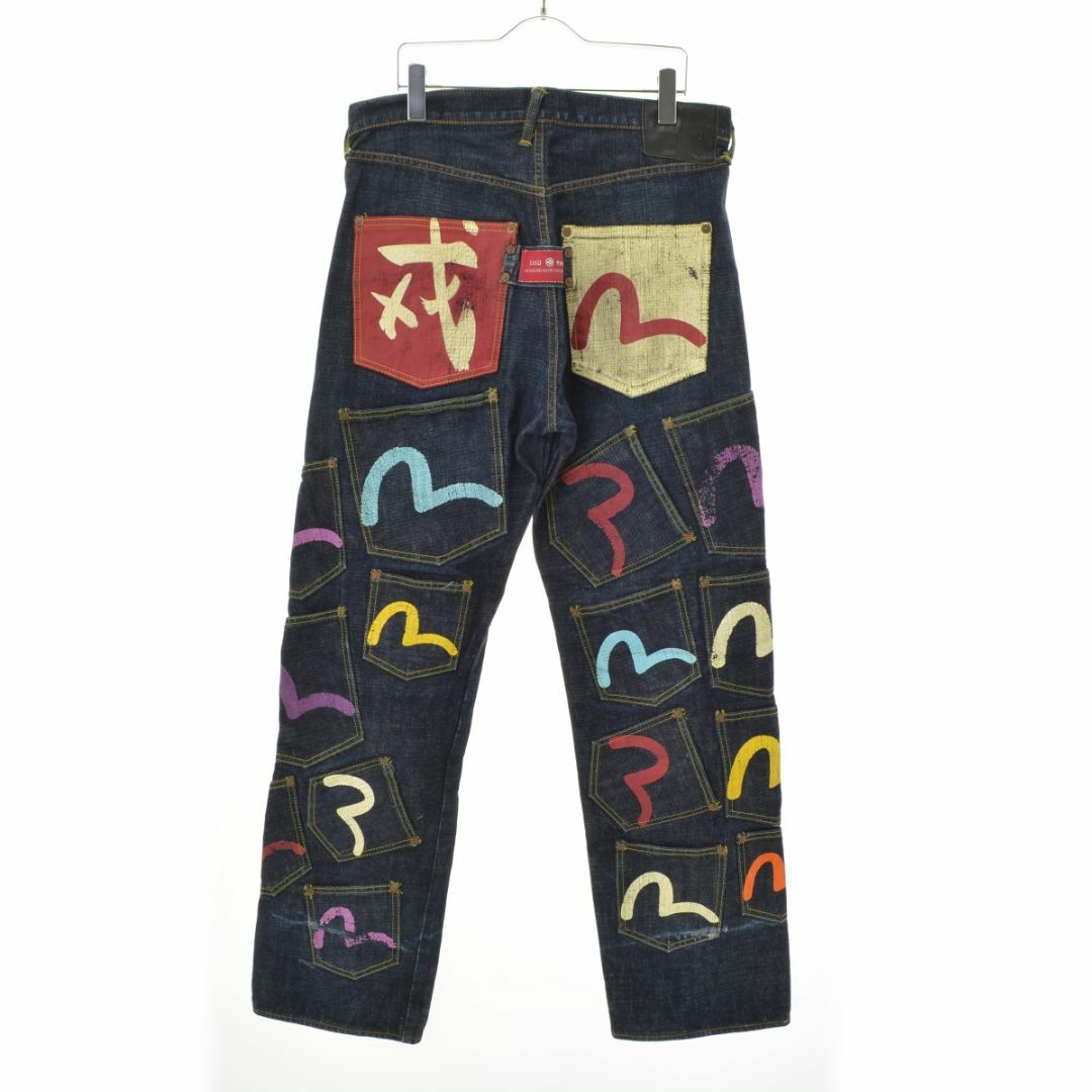 EVISU - 【EVISU】Lot.0065 メニーポケットデニムパンツの通販 EVISU - 【EVISU】Lot.0065 メニーポケットデニムパンツの通販