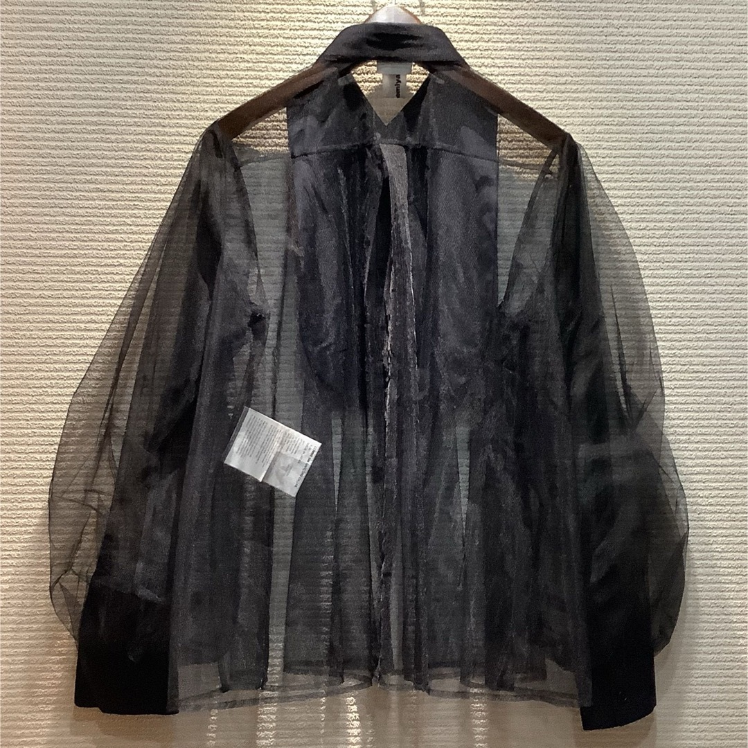 noir kei ninomiya チュールブラウスノワールケイニノミヤ