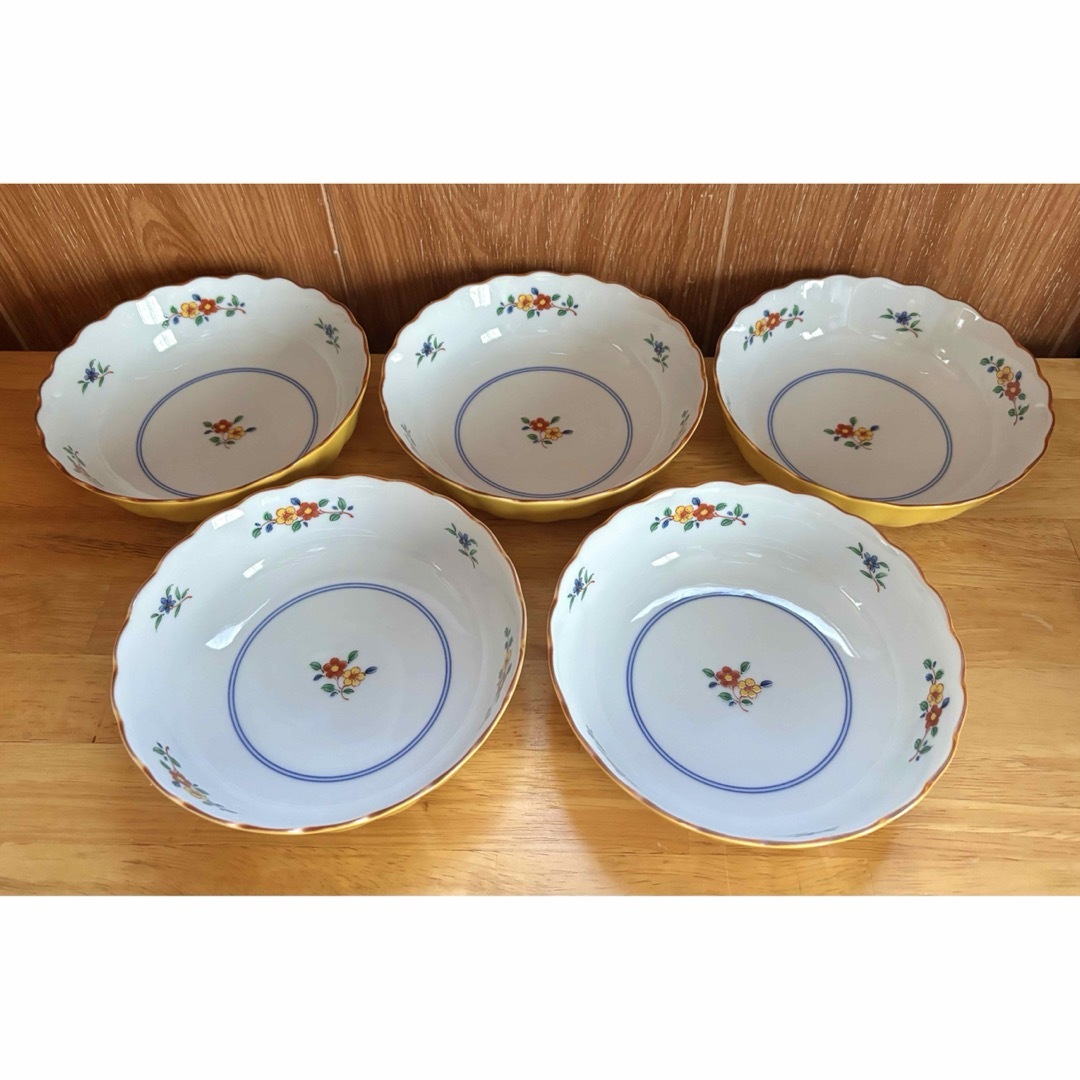 たち吉 - 新品未使用 創作陶器たち吉 黄地小花/煮物鉢5つ 橘吉 たち吉 - 新品未使用 創作陶器たち吉 黄地小花/煮物鉢5つ 橘吉