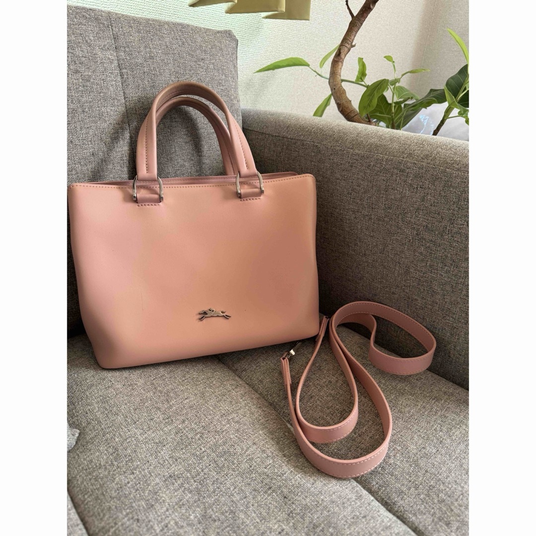 LONGCHAMP - ロンシャン オノレ ハンドバッグ ショルダーバッグ 2WAY レザー