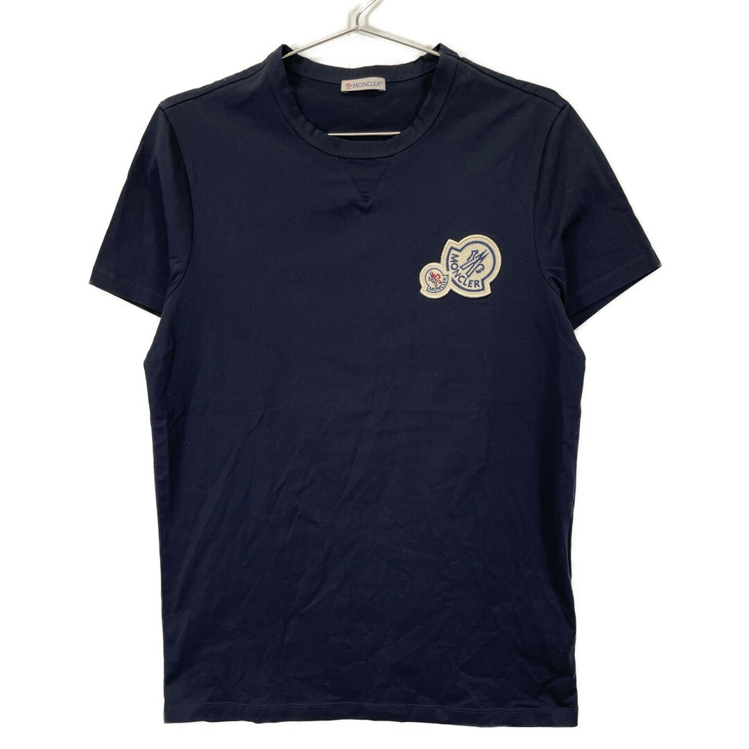 S 新品 MONCLER ワッペン Tシャツ S 新品 MONCLER ワッペン Tシャツ