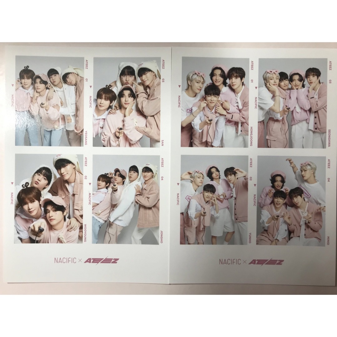 無料配達 NACIFIC×ATEEZ スペシャルコラボセット – Coréelle