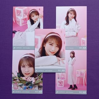 ノギザカフォーティーシックス(乃木坂46)の200. 秋元真夏 2023.Valentine 生写真5種(アイドルグッズ)