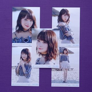 ノギザカフォーティーシックス(乃木坂46)の204. 秋元真夏 ジコチューで行こう 生写真5種(アイドルグッズ)