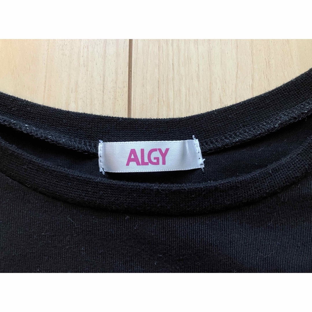 ALGY(アルジー)の【送料込】ALGY Tシャツxs140 キッズ/ベビー/マタニティのキッズ服女の子用(90cm~)(Tシャツ/カットソー)の商品写真