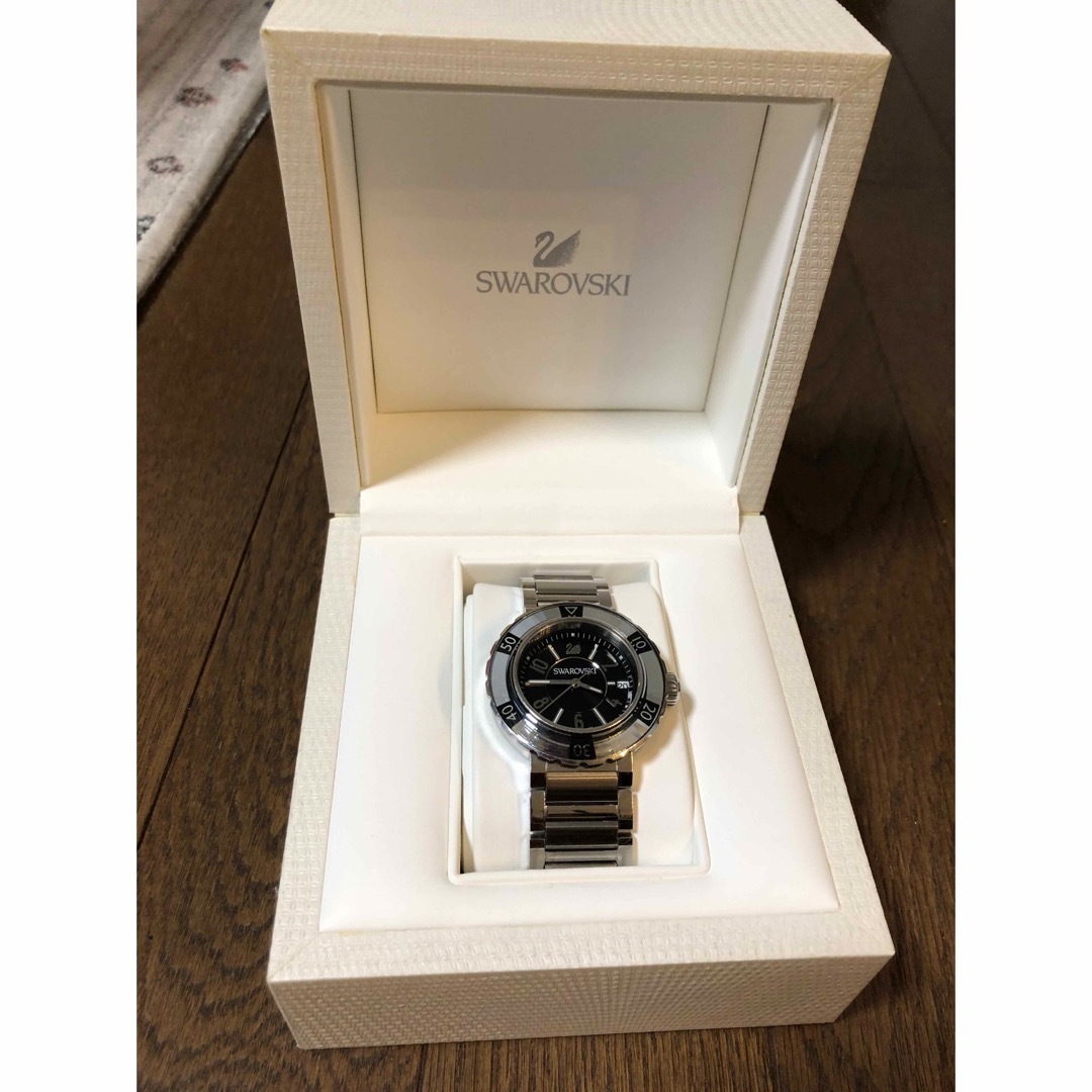 SWAROVSKI - SWAROVSKI メンズ 腕時計の通販 by ピンクゴールド SWAROVSKI - SWAROVSKI メンズ 腕時計の通販 by ピンクゴールド