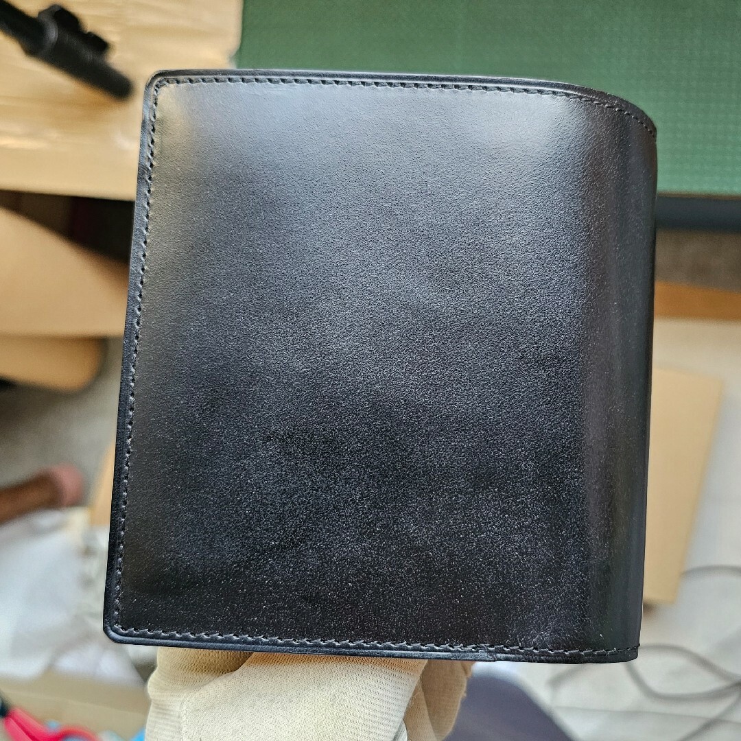 GANZO ガンゾ シンブライドル ブライドルレザー Thin Bridle 黒 GANZO ガンゾ シンブライドル ブライドルレザー Thin Bridle 黒
