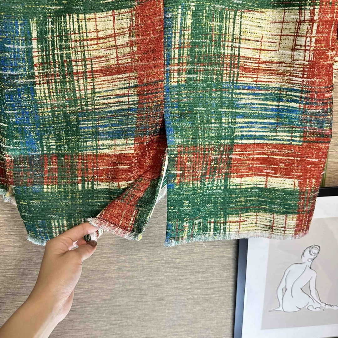 Ameri VINTAGE - 即完売【新品未使用】LADY LIKE PRINT TWEEDS Ameri VINTAGE - 即完売【新品未使用】LADY LIKE PRINT TWEEDS
