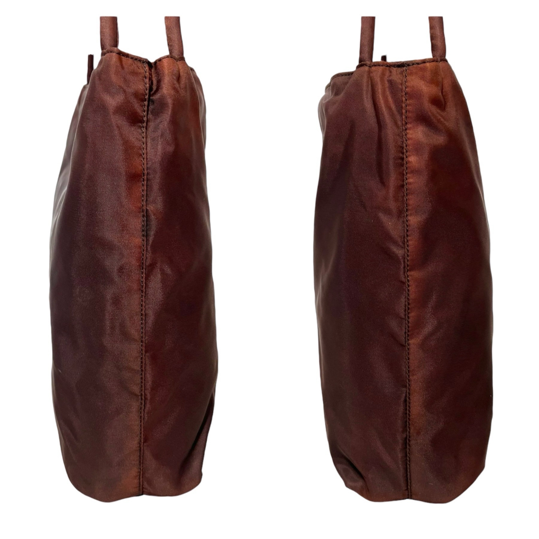美品】 PRADA プラダ トートバッグ ハンドバッグ ナイロン 美品】 PRADA プラダ トートバッグ ハンドバッグ ナイロン