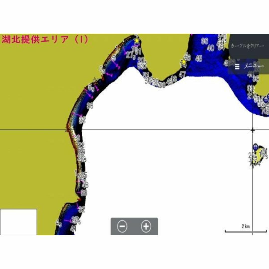 ローランス魚探用琵琶湖湖北広域マップ AT5 データ ローランス魚探用琵琶湖湖北広域マップ AT5 データ