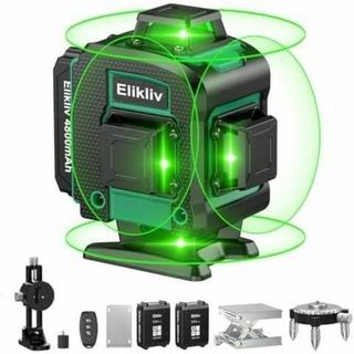 レーザー墨出し器 グリーンレーザー墨出し器 フルライン 4x36 日本語説明書(その他)