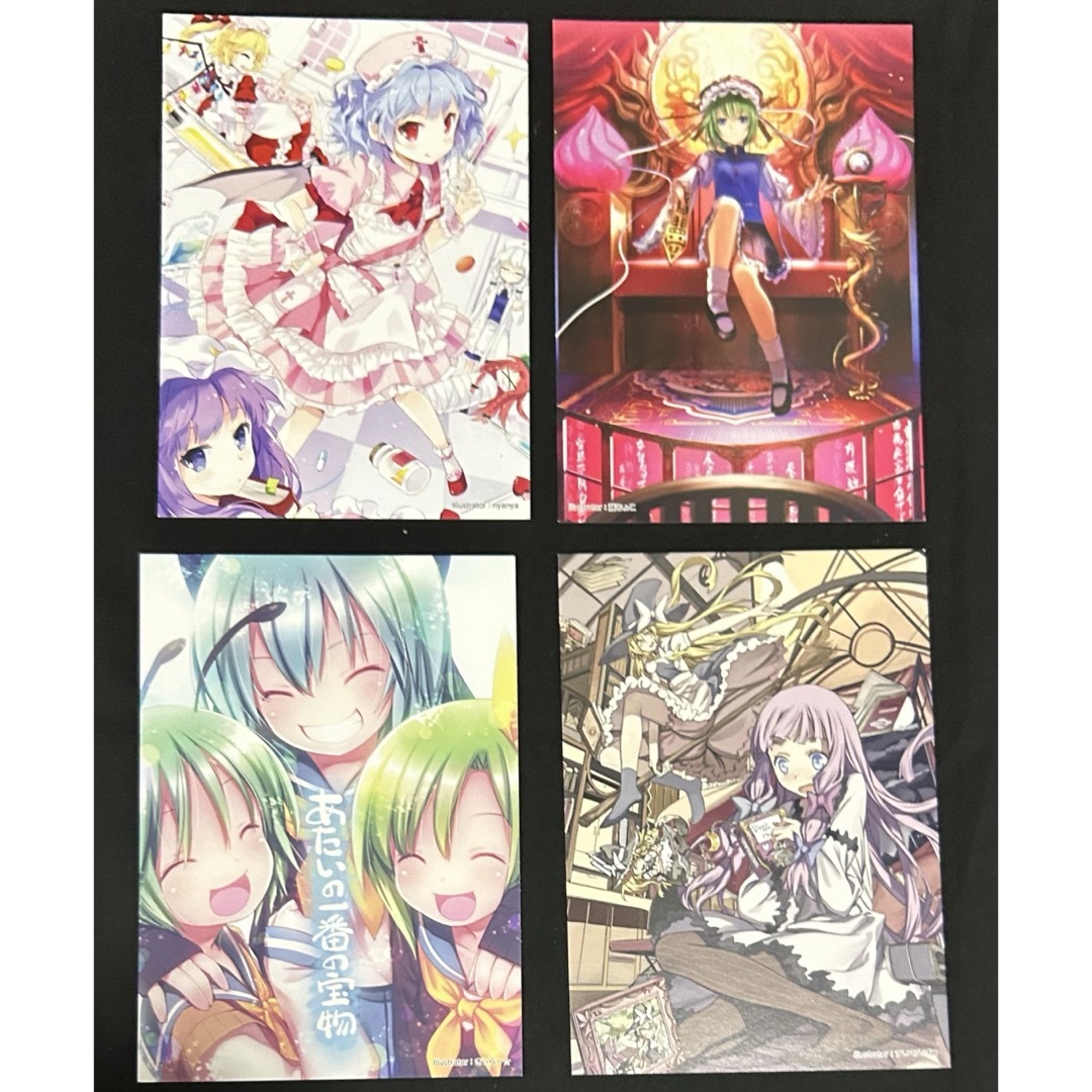 東方Project イラストカード ポストカード まとめの通販 by 四葉 東方Project イラストカード ポストカード まとめの通販 by 四葉