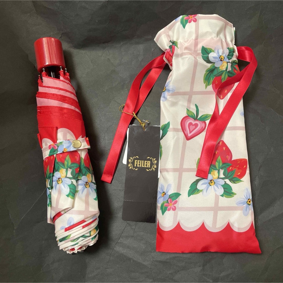 FEILER - 新品◇フェイラーFEILER◇晴雨両用折りたたみ傘◇日傘 FEILER - 新品◇フェイラーFEILER◇晴雨両用折りたたみ傘◇日傘