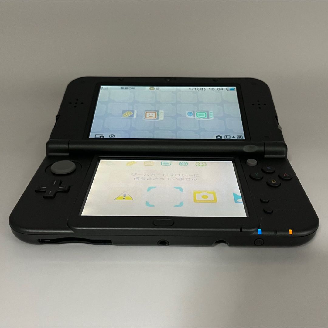 New3dsll 博学 メタリックブラック 上画面ips液晶 ジャンク New3dsll 博学 メタリックブラック 上画面ips液晶 ジャンク