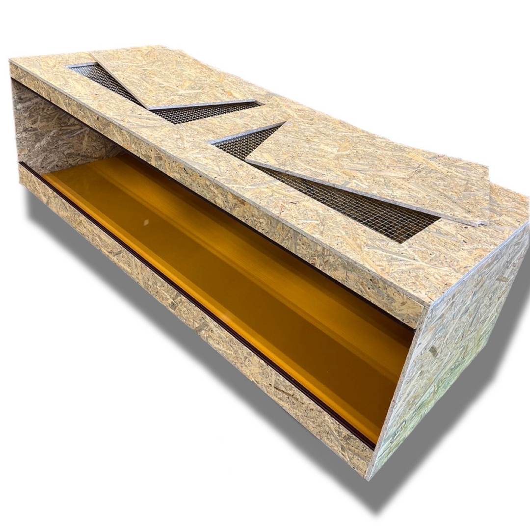 爬虫類ケージ 1500×600×450 OSB 爬虫類ケージ 1500×600×450 OSB