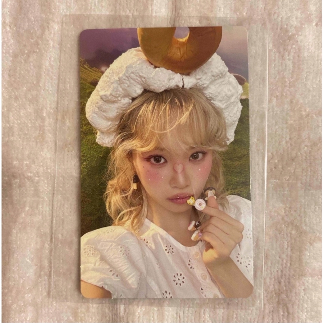 LE SSERAFIM ルセラフィム CRAZY ♡ チェウォン 特典 トレカの LE SSERAFIM ルセラフィム CRAZY ♡ チェウォン 特典 トレカの