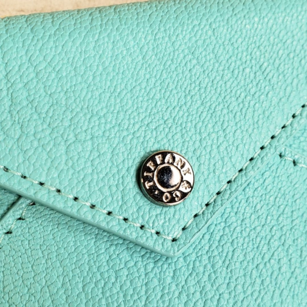Tiffany & Co. - ティファニー ☆ レザー カードケース 名刺入れ Tiffany & Co. - ティファニー ☆ レザー カードケース 名刺入れ