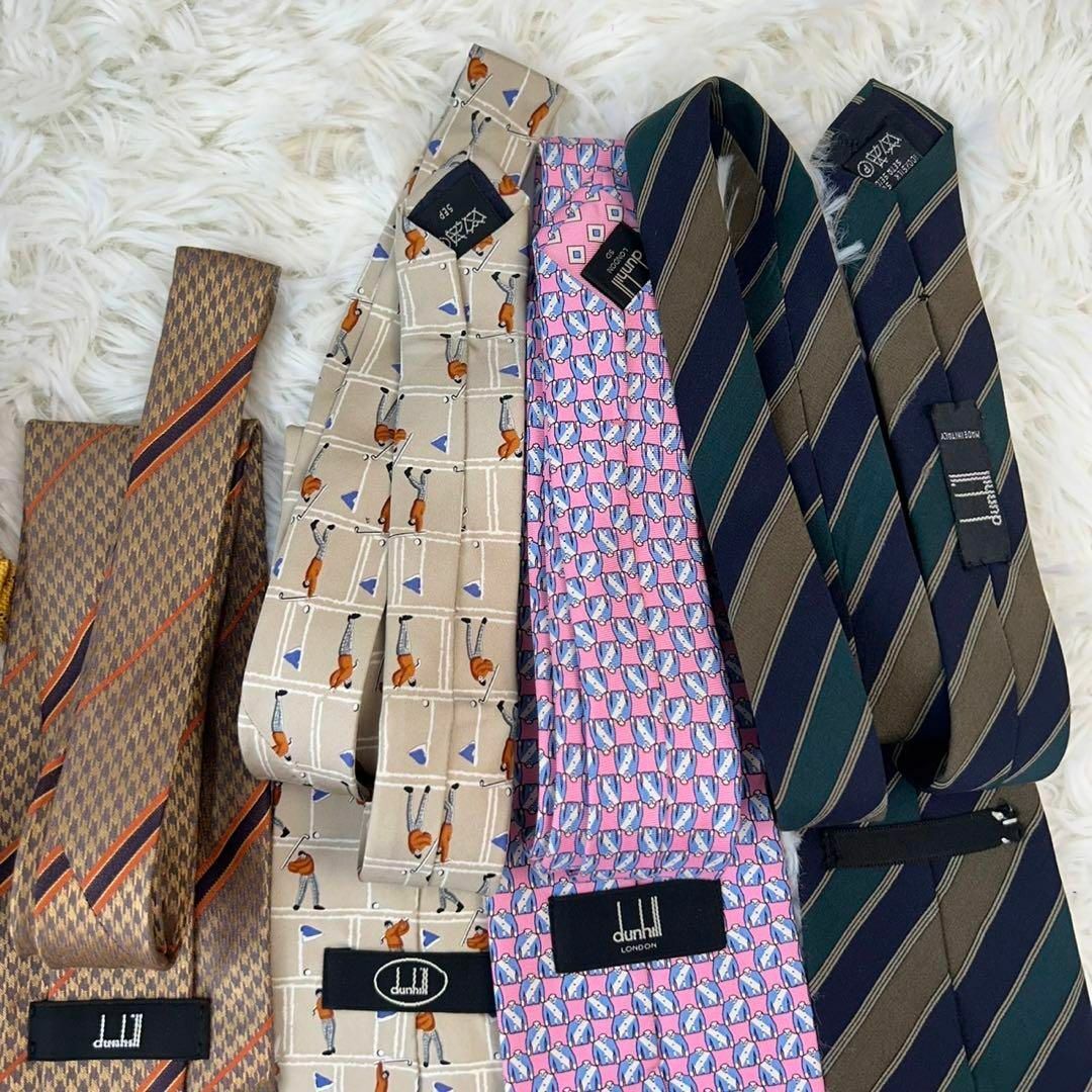 NM3 ダンヒル dunhill ブランドネクタイ 9点 まとめ売り 物販