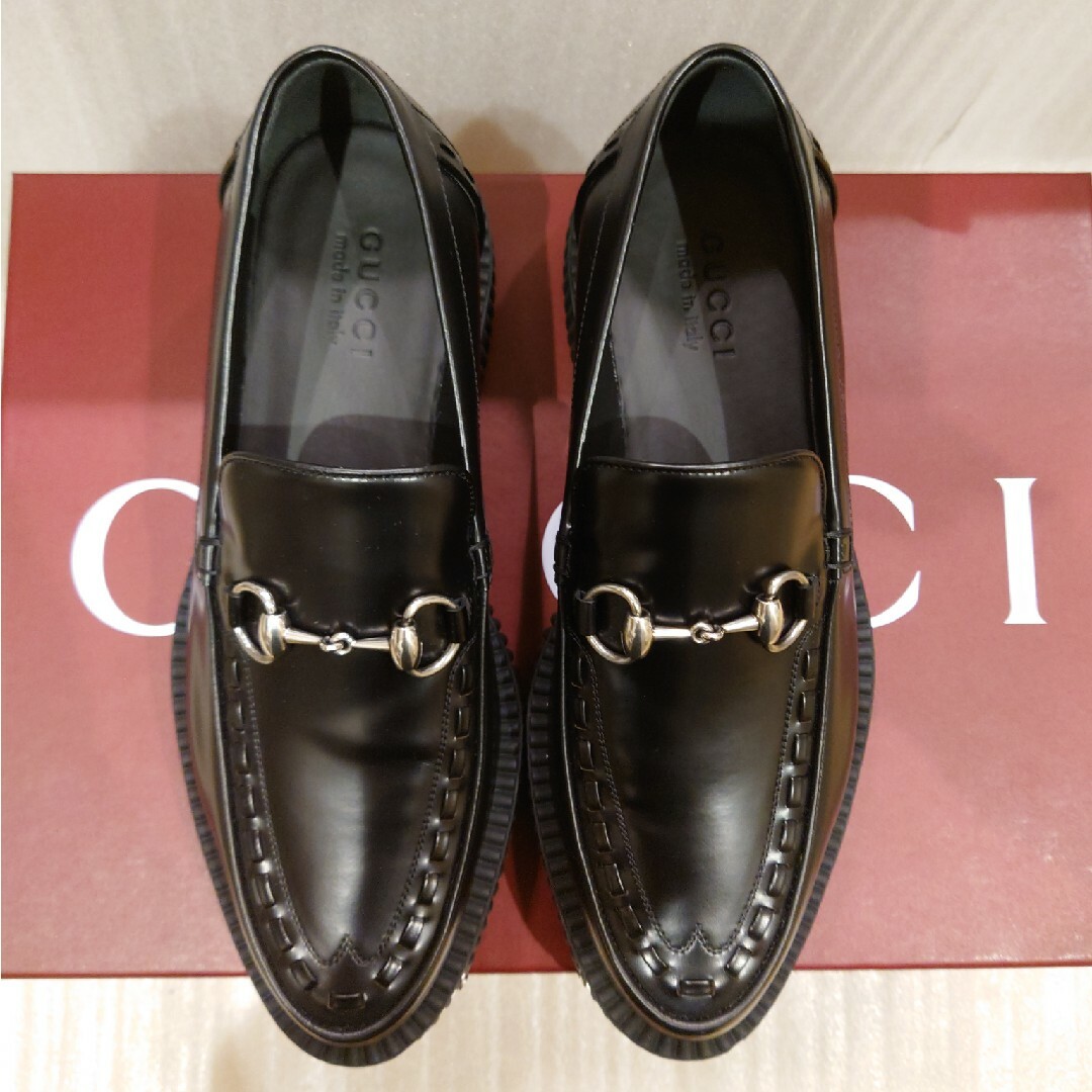 GUCCI - GUCCI ホースビット クリーパー ローファー 24AWの通販 GUCCI - GUCCI ホースビット クリーパー ローファー 24AWの通販