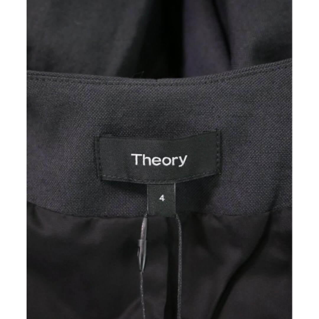 Theory - Theory セオリー ノーカラージャケット 4(L位) 黒 Theory - Theory セオリー ノーカラージャケット 4(L位) 黒