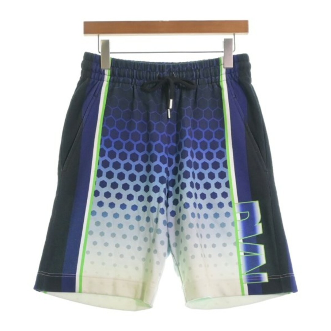 DRIES VAN NOTEN ショートパンツ S 紺x白(総柄) 【古着】【中古】 DRIES VAN NOTEN ショートパンツ S 紺x白(総柄) 【古着】【中古】