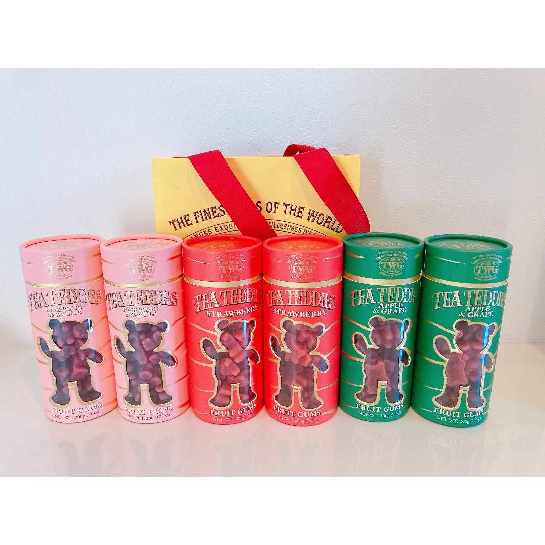 TWG TEA TEDDIES グミ　紅茶　日本未発売　twg テディベア TWG TEA TEDDIES グミ紅茶日本未発売twg テディベア