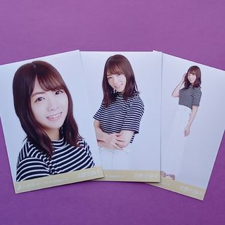 ノギザカフォーティーシックス(乃木坂46)の449. 北野日奈子 2019.August-Ⅴ 生写真3種コンプ(アイドルグッズ)