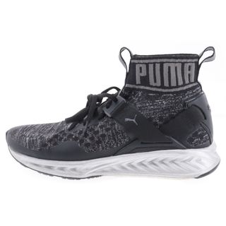 プーマ(PUMA)のPUMA プーマ IGNITE EVOKNIT 189991-04 イグナイト ハイカットスニーカー ブラック US8/26cm(スニーカー)