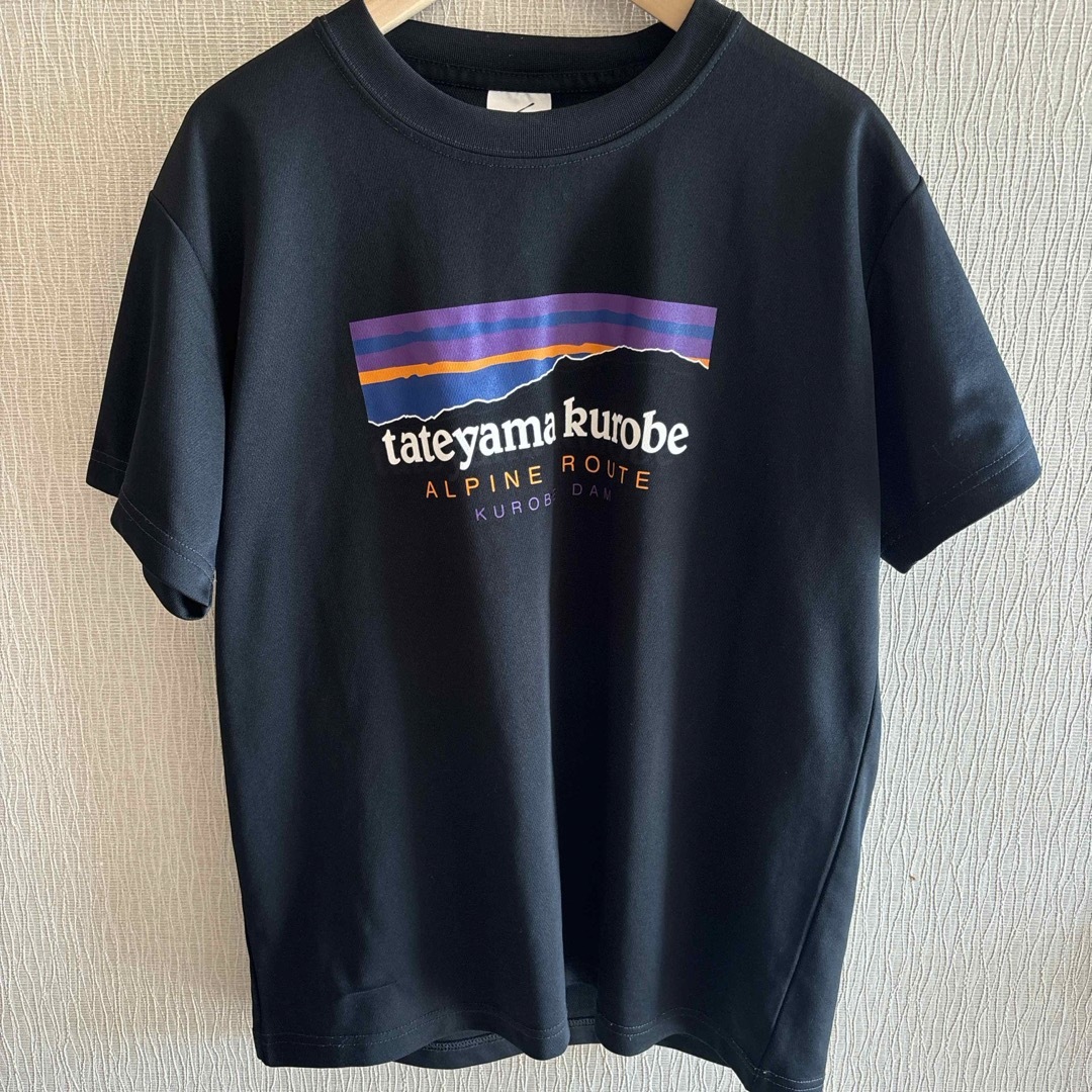 立山黒部アルペンルート黒Tシャツ Lサイズ 速乾ドライ 登山 立山黒部アルペンルート黒Tシャツ Lサイズ 速乾ドライ 登山