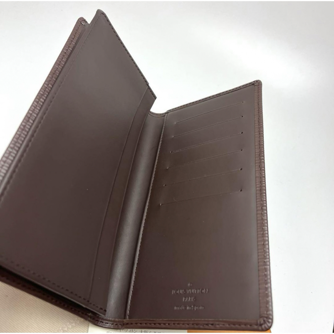 超美品】ルイヴィトン エピ モカ マチ付き長財布 超美品】ルイヴィトン エピ モカ マチ付き長財布