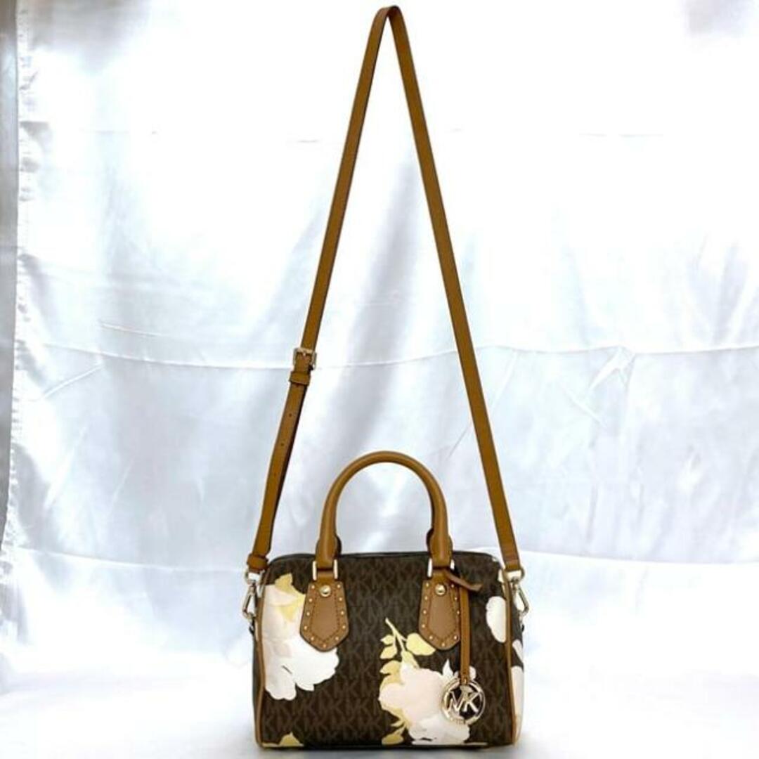MICHAEL KORS - マイケルコース 2way バッグ ブラウン 美品 MICHAEL KORS - マイケルコース 2way バッグ ブラウン 美品