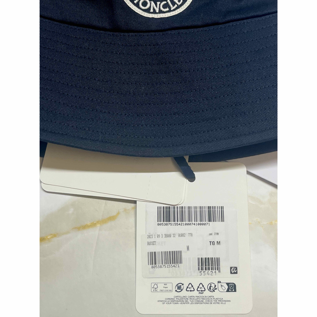 MONCLER - 【新品未使用】02 モンクレール バケットハット MONCLER - 【新品未使用】02 モンクレール バケットハット