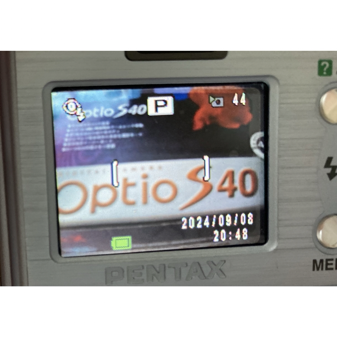 PENTAX Optio S40 コンパクトデジタルカメラ オールドコンデジ PENTAX Optio S40 コンパクトデジタルカメラ オールドコンデジ