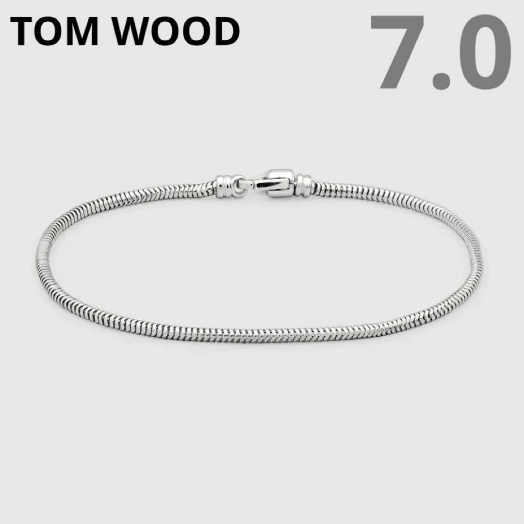 TOMWOOD トムウッド スネーク ブレスレット スリム シルバー 7.0 TOMWOOD トムウッド スネーク ブレスレット スリム シルバー 7.0