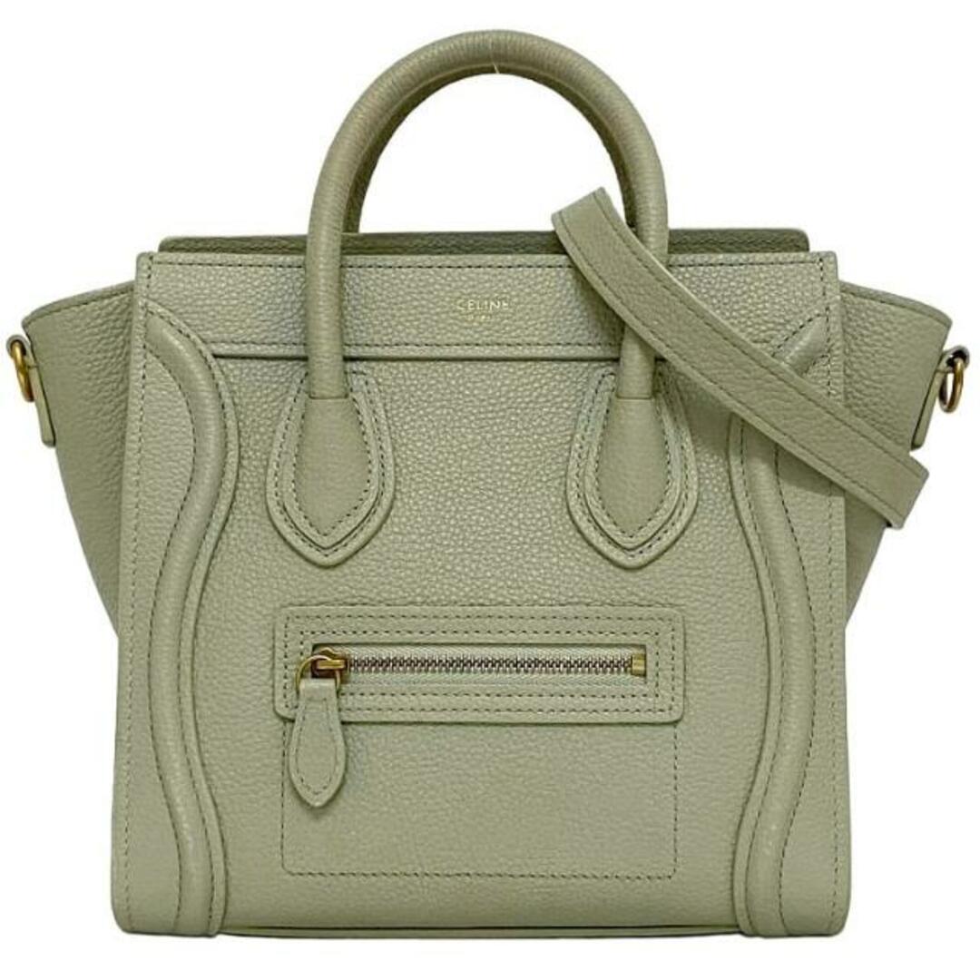 CELINE - セリーヌ 2way ショルダーバッグ ラゲージ ナノ CELINE - セリーヌ 2way ショルダーバッグ ラゲージ ナノ