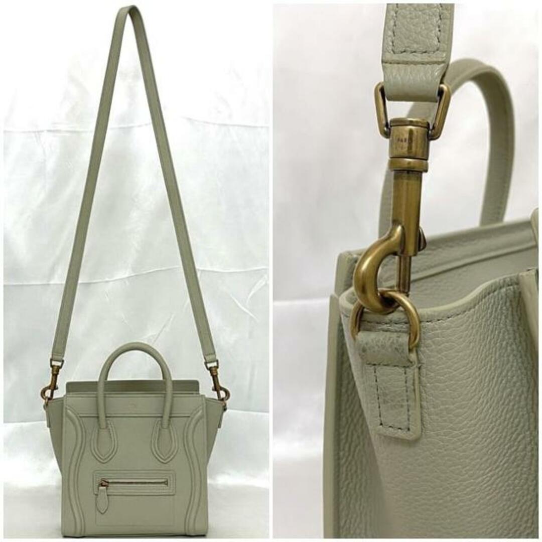 CELINE - セリーヌ 2way ショルダーバッグ ラゲージ ナノ CELINE - セリーヌ 2way ショルダーバッグ ラゲージ ナノ