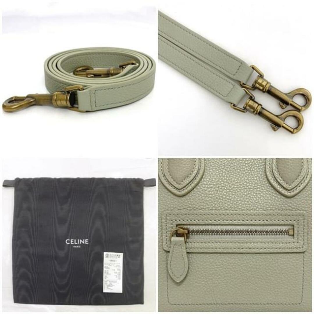 CELINE - セリーヌ 2way ショルダーバッグ ラゲージ ナノ CELINE - セリーヌ 2way ショルダーバッグ ラゲージ ナノ