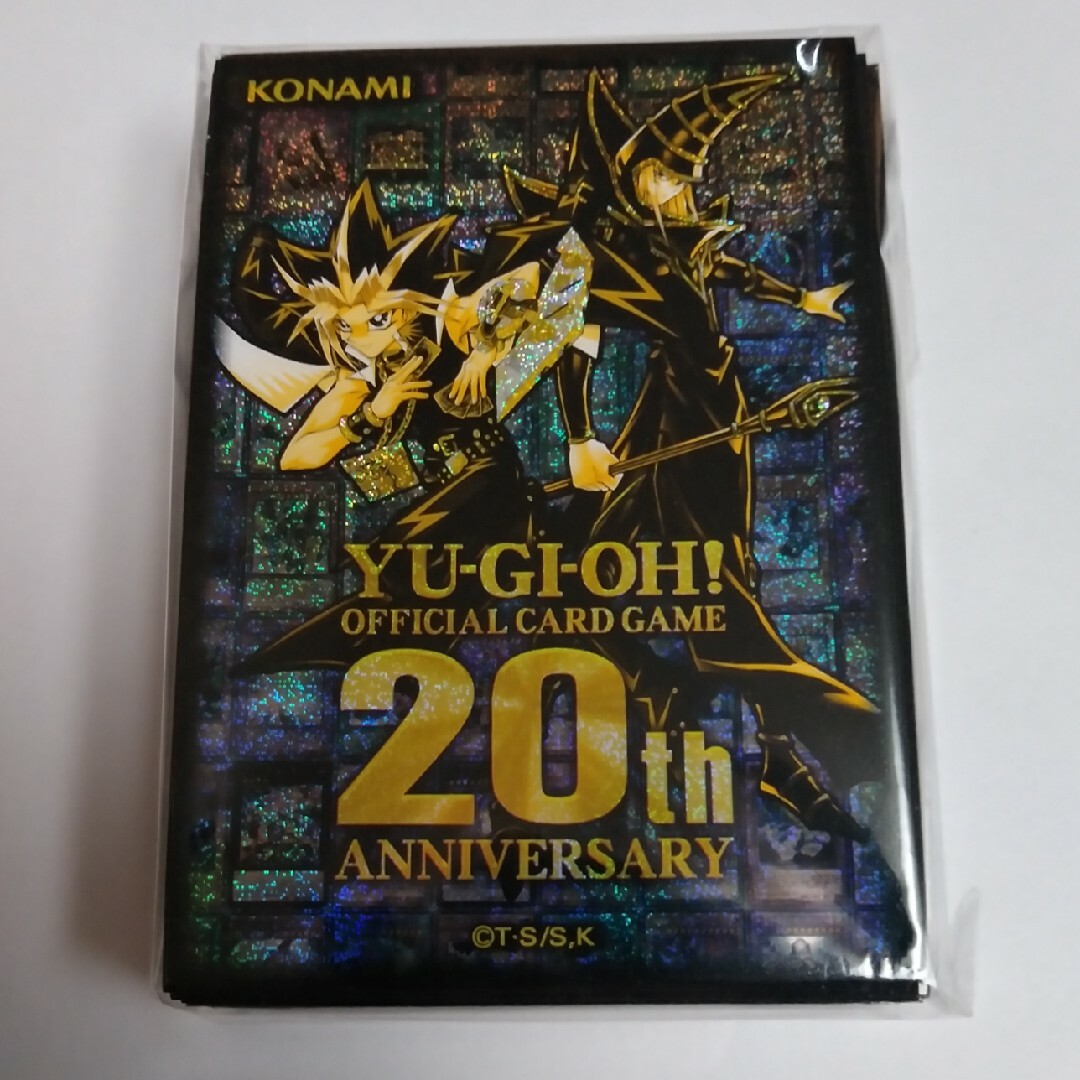 遊戯王 - 【未開封】闇遊戯&ブラックマジシャン 20thスリーブの 遊戯王 - 【未開封】闇遊戯&ブラックマジシャン 20thスリーブの