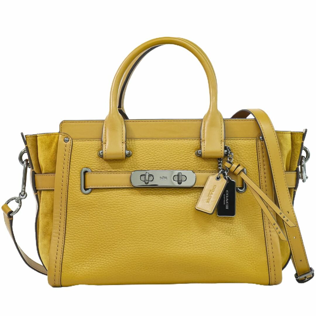 COACH - 本物 コーチ COACH 2WAY スワッガー 27 ショルダー COACH - 本物 コーチ COACH 2WAY スワッガー 27 ショルダー