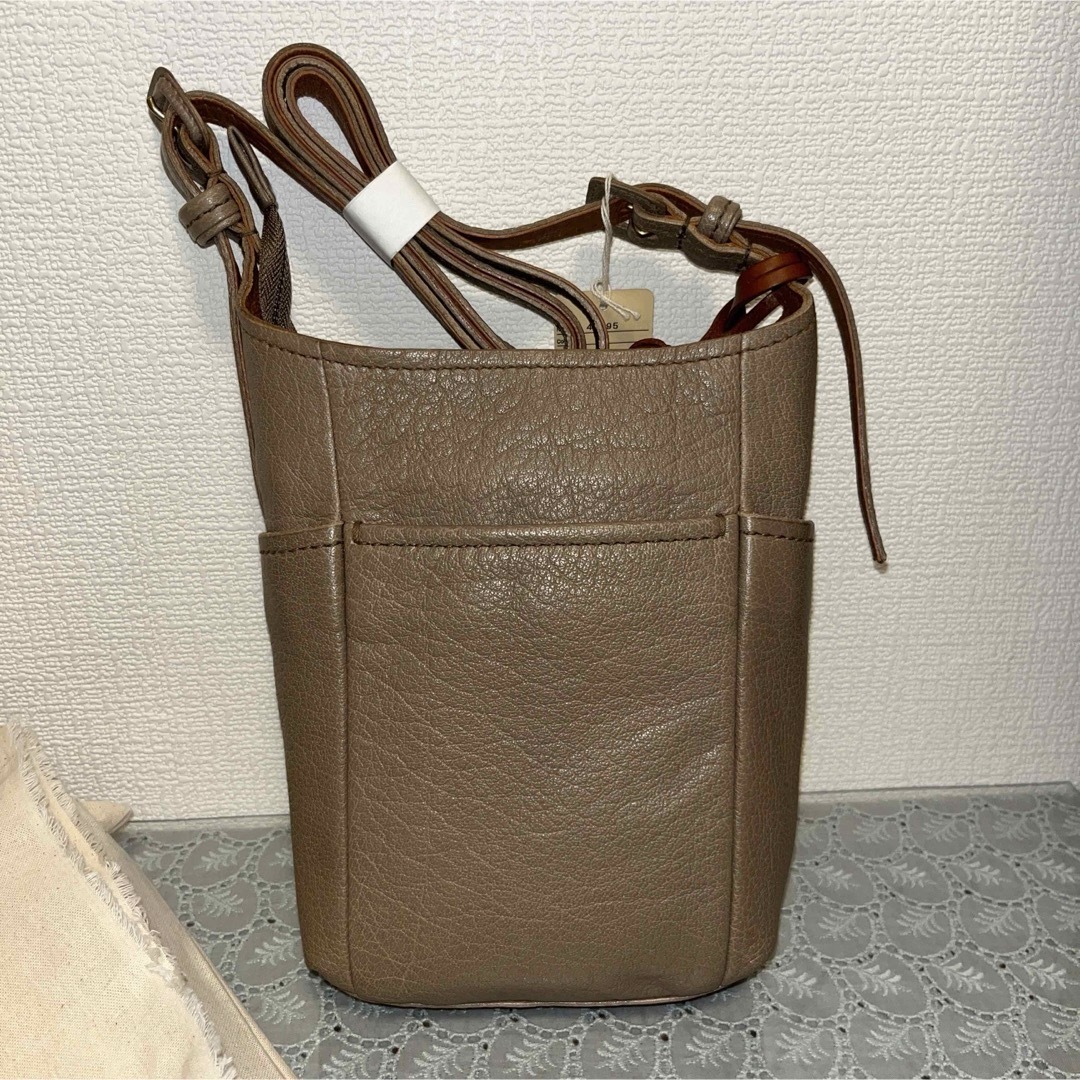 genten タスカ ミニショルダーバッグ 新色 グリーングレー genten タスカ ミニショルダーバッグ 新色 グリーングレー