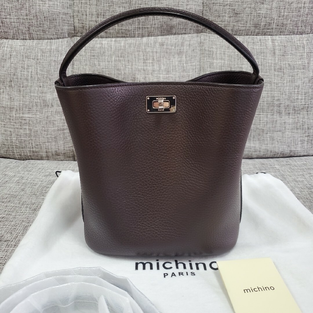 ミチノパリ michino paris オデオンミニ あずき色 169000円の ミチノパリ michino paris オデオンミニ あずき色 169000円の