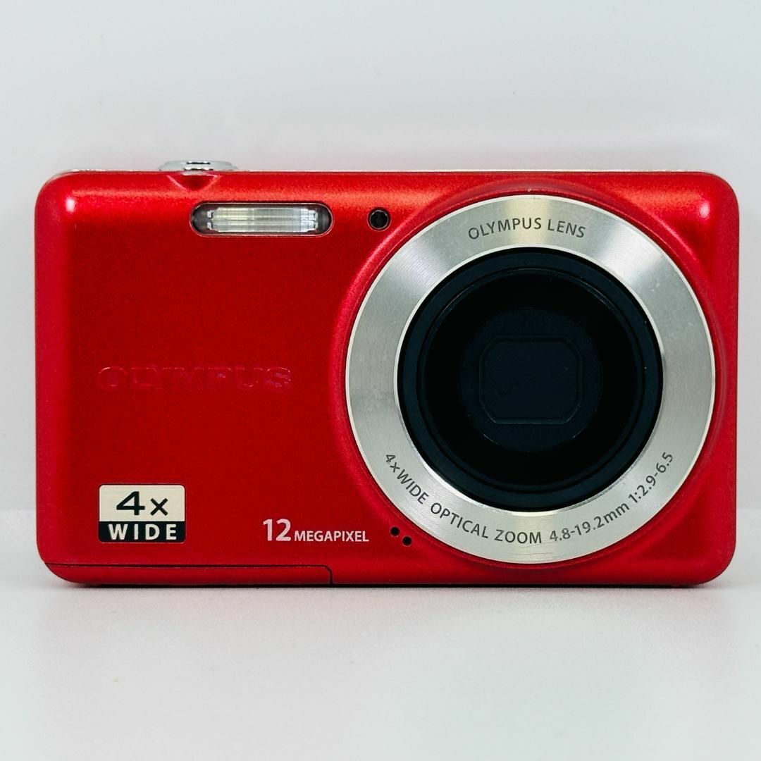 OLYMPUS VG-110 レッド コンパクトデジタルカメラ OLYMPUS VG-110 レッド コンパクトデジタルカメラ